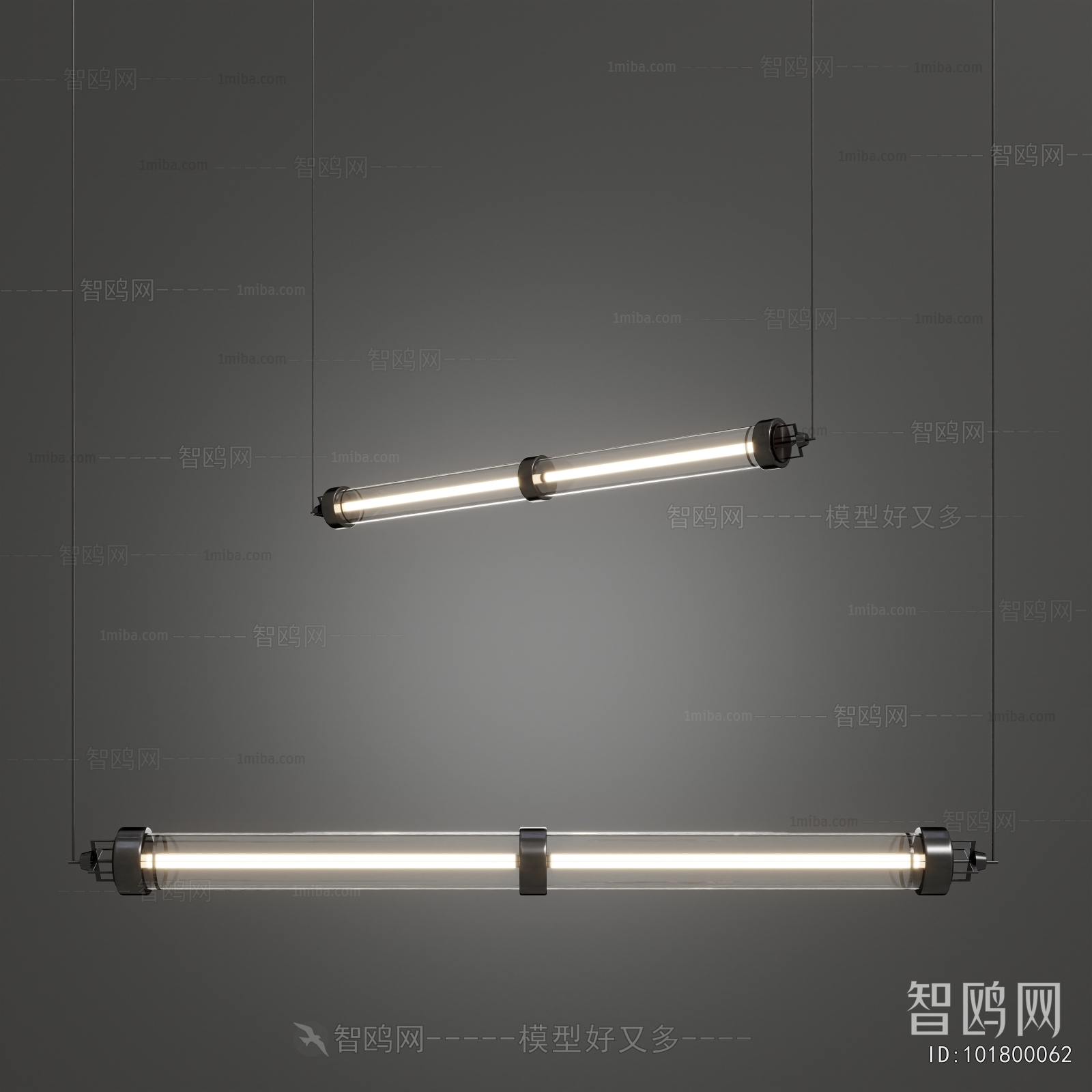 Modern Long Chandelier