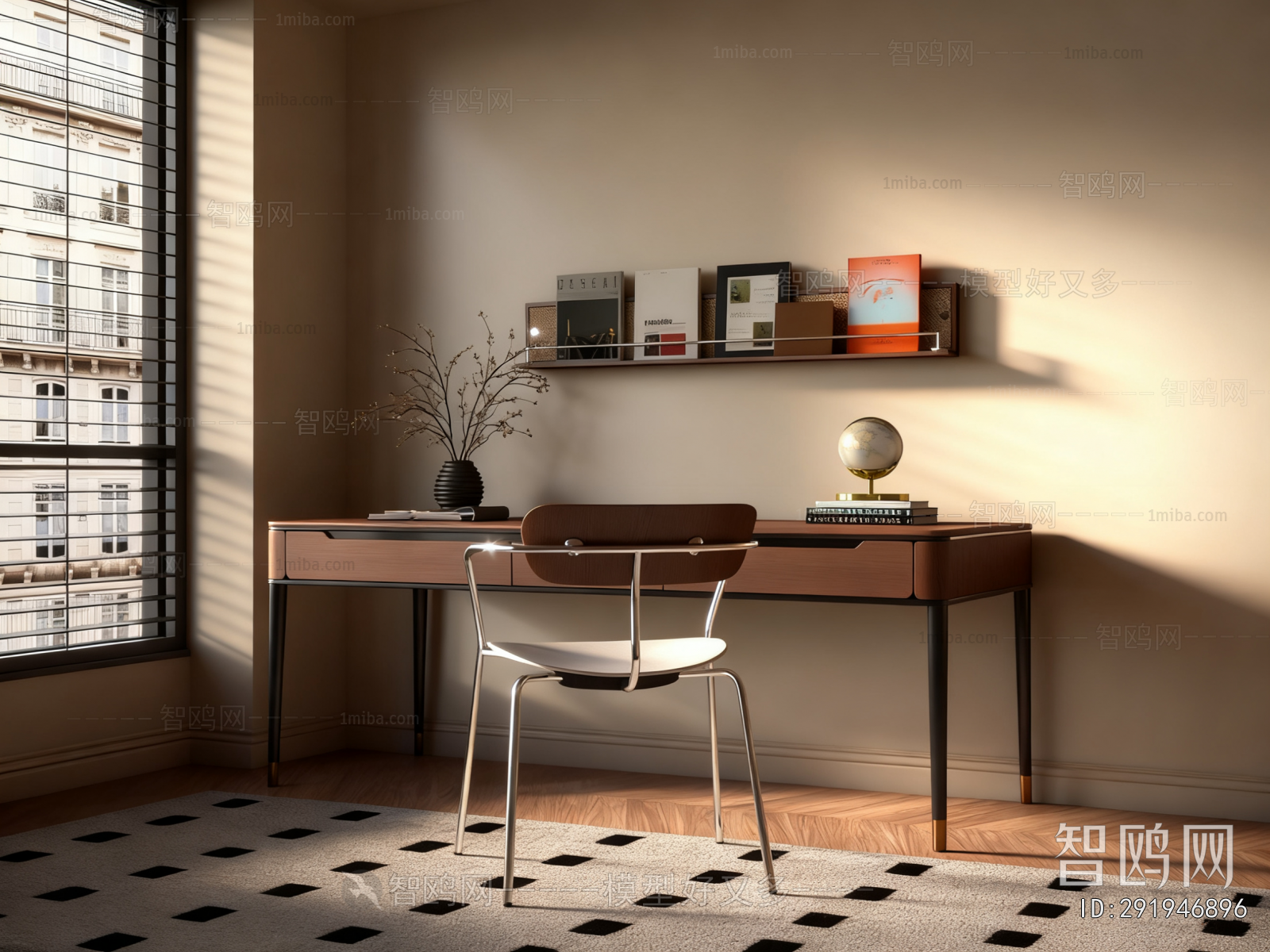 Modern Computer Desk And Chair