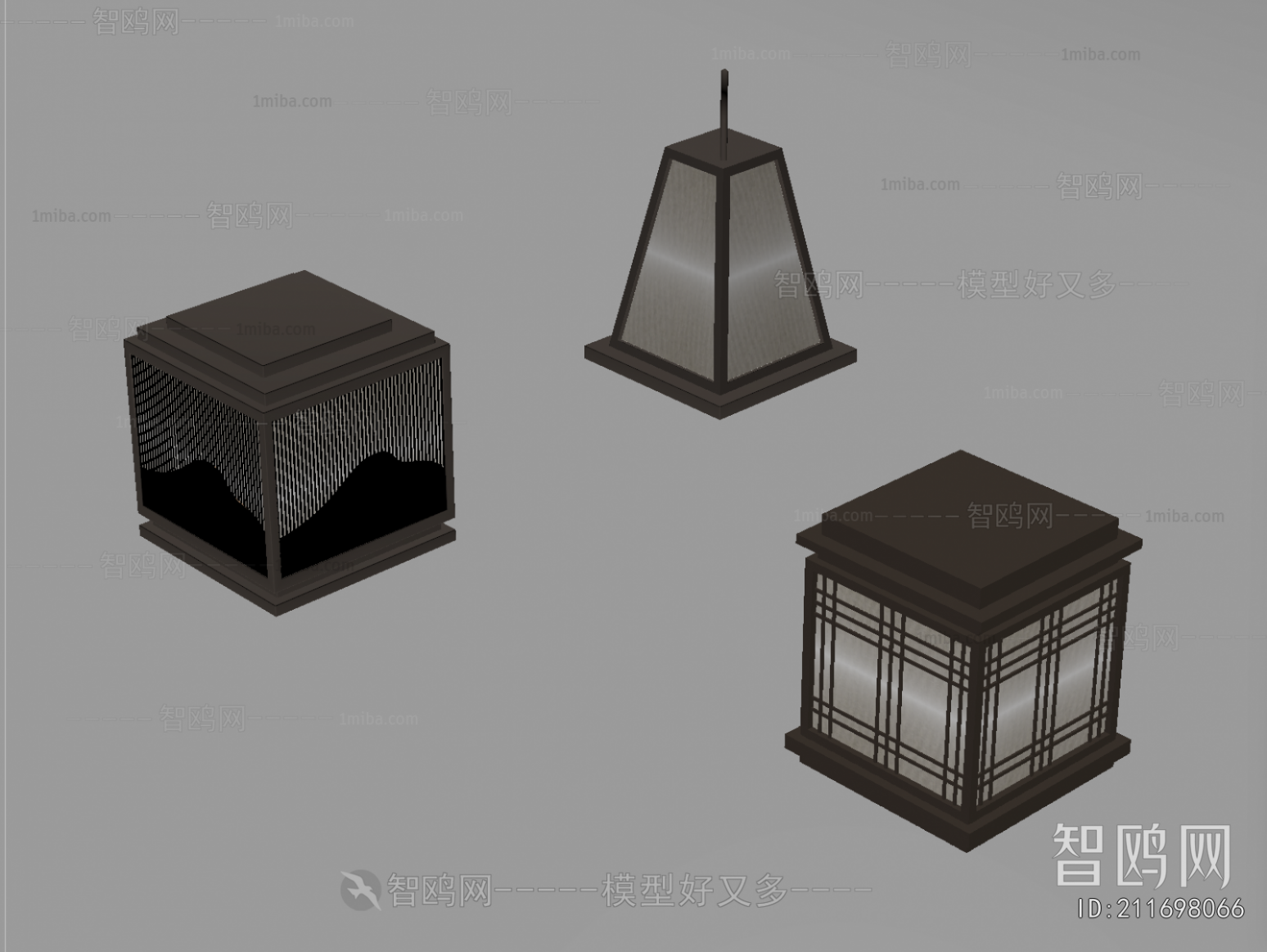 New Chinese Style Outdoor Light