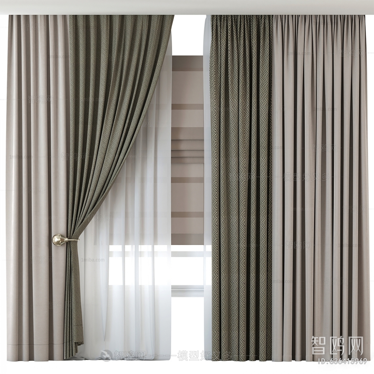 Modern The Curtain