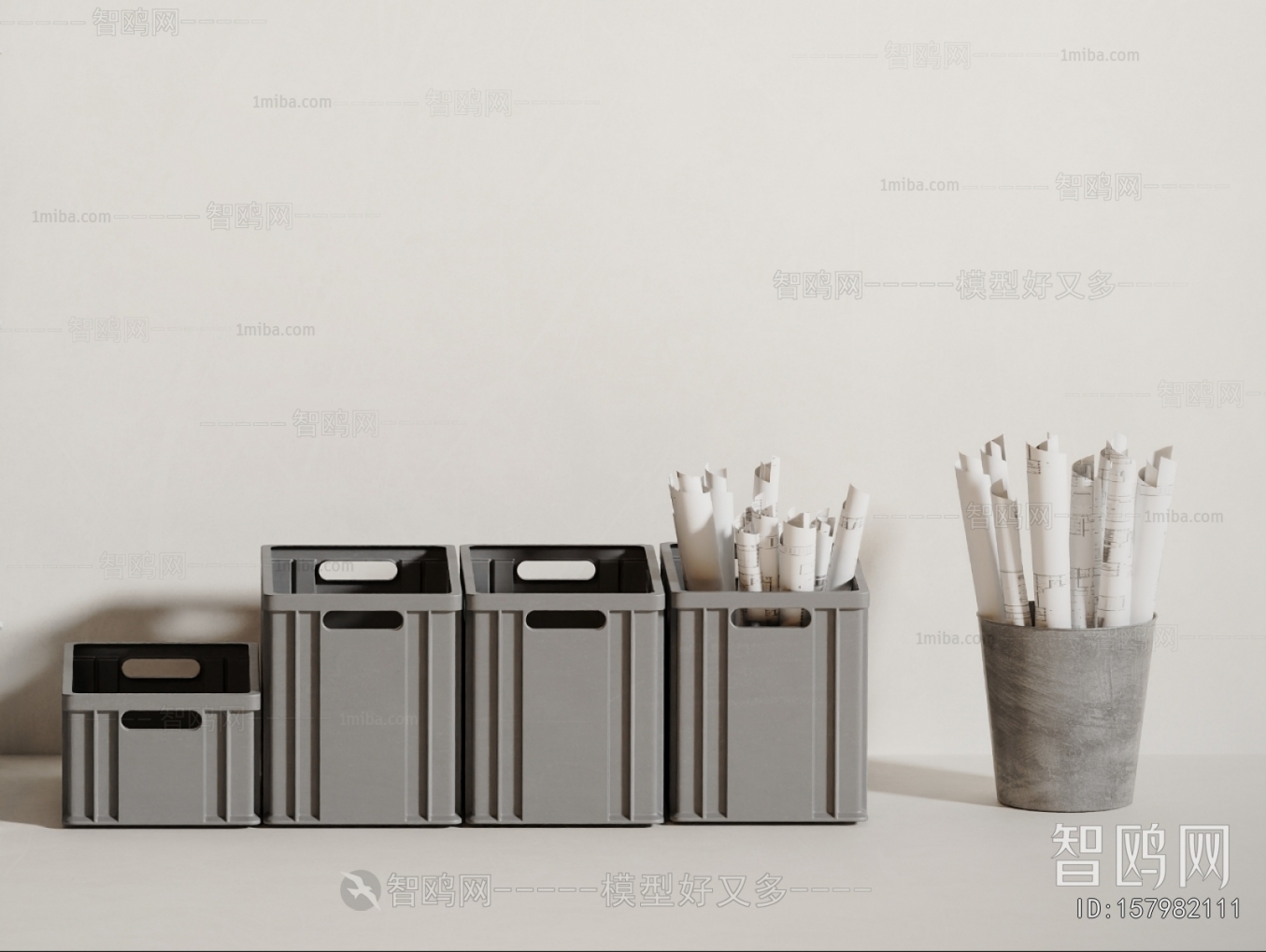 Modern Supermarket Shelf