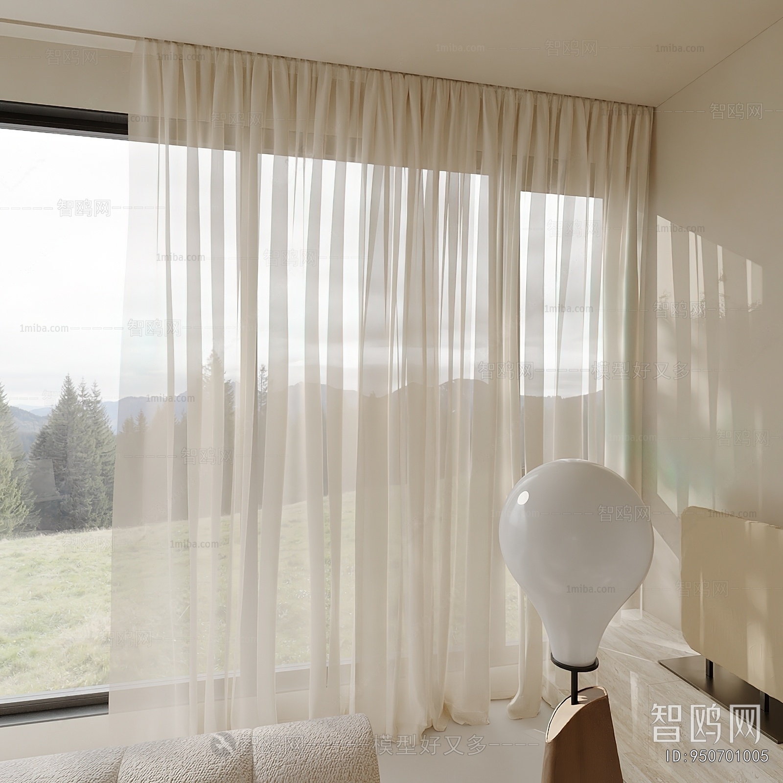 Wabi-sabi Style The Curtain