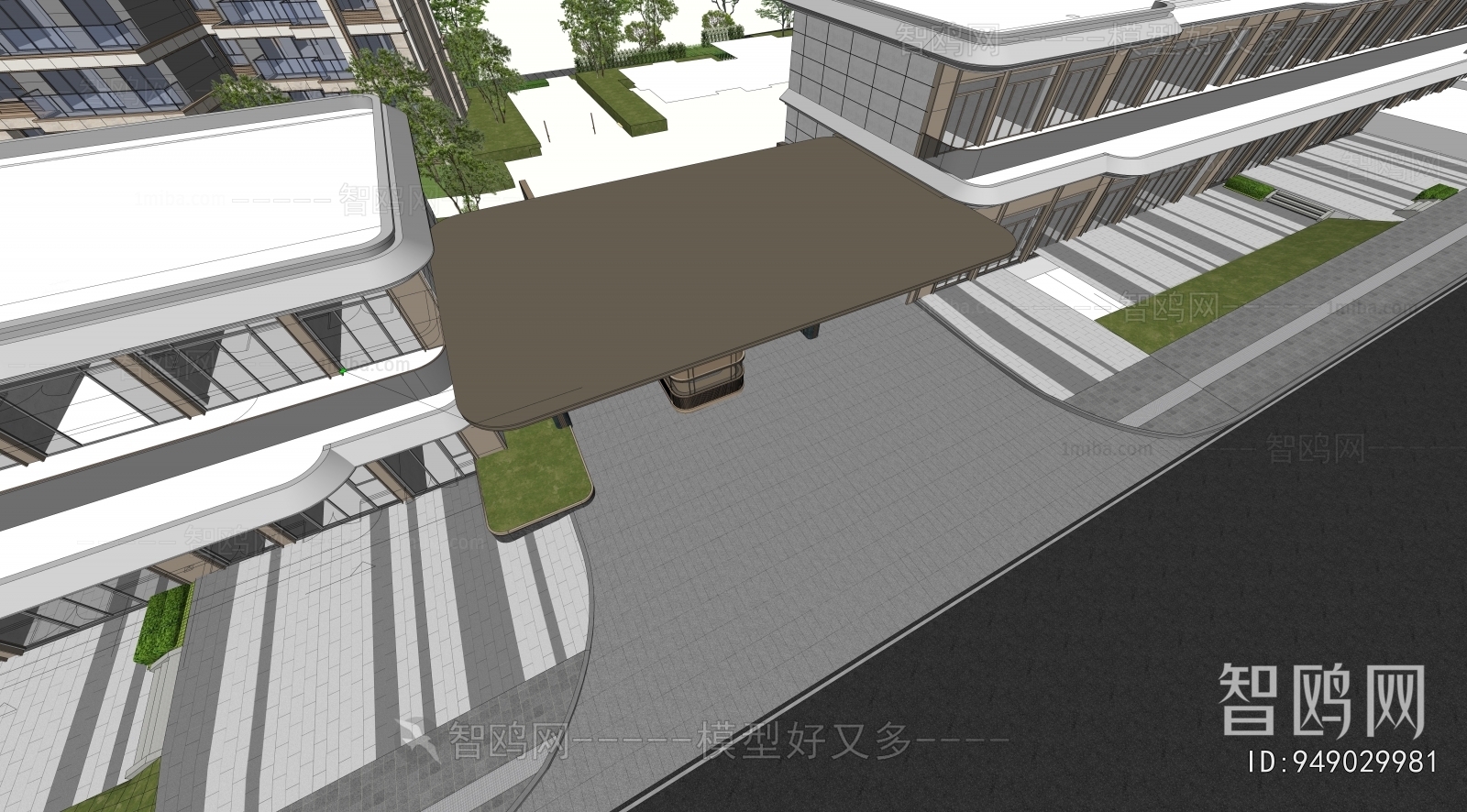 Modern Facade Element