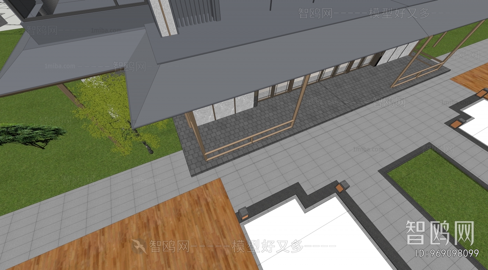 New Chinese Style Facade Element