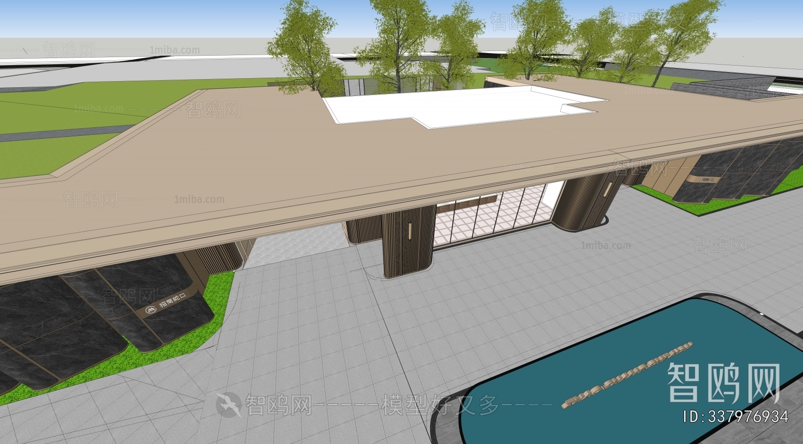 Modern Facade Element