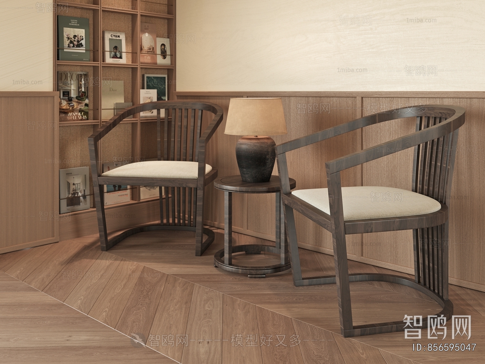 New Chinese Style Lounge Chair