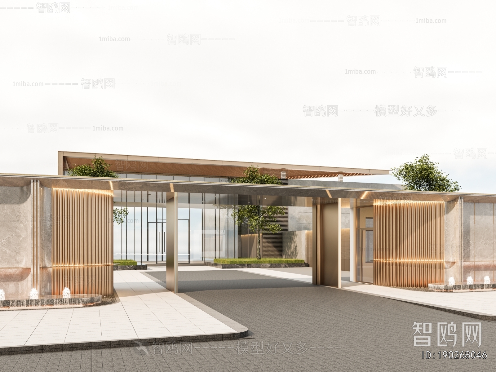 Modern Facade Element