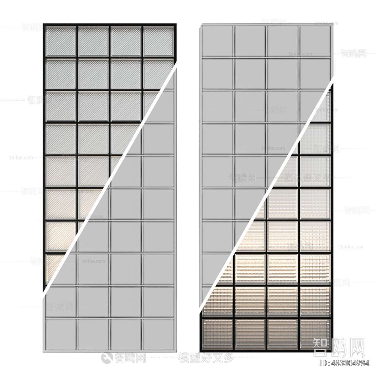 Modern Glass Screen Partition