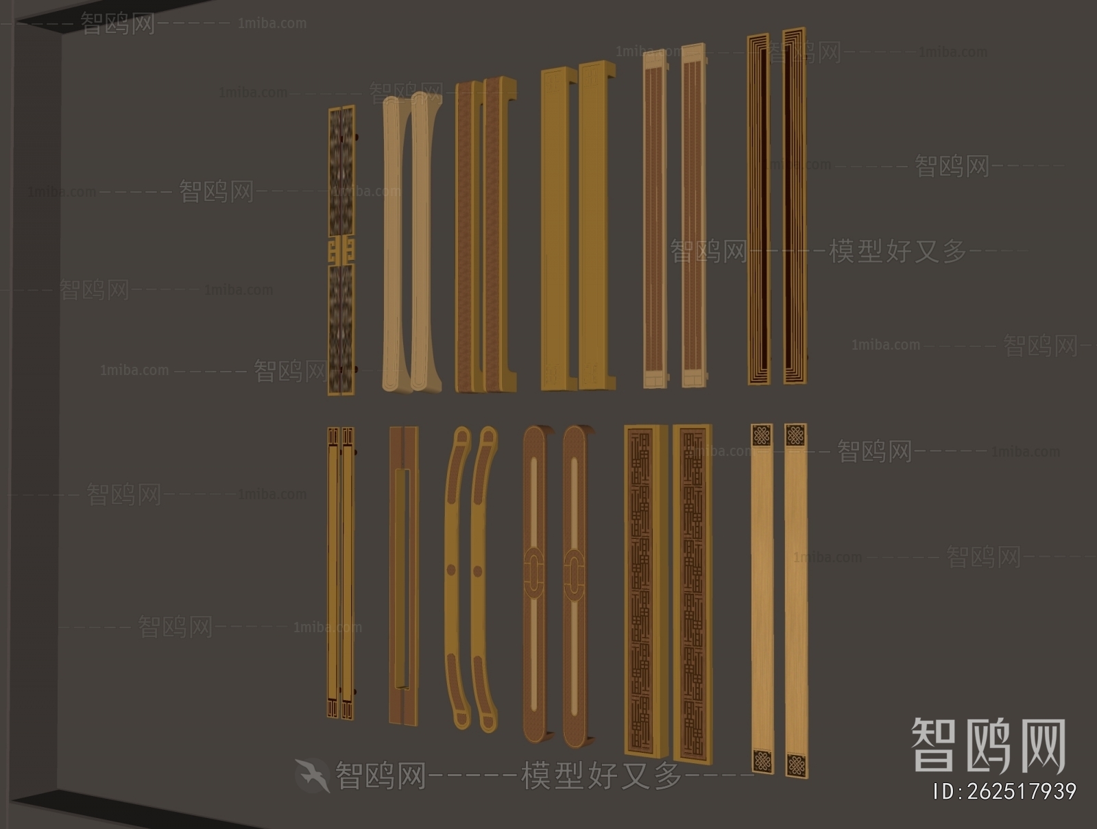 New Chinese Style Door Handle