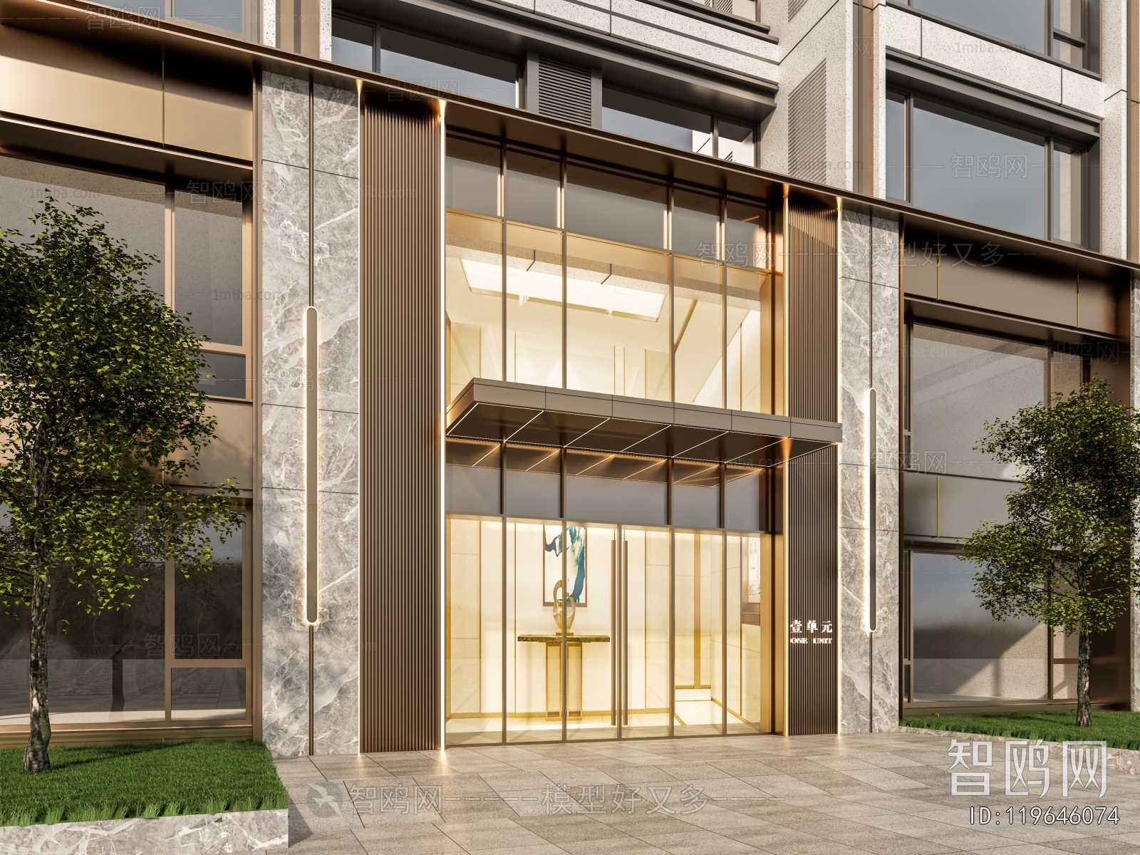 Modern Facade Element