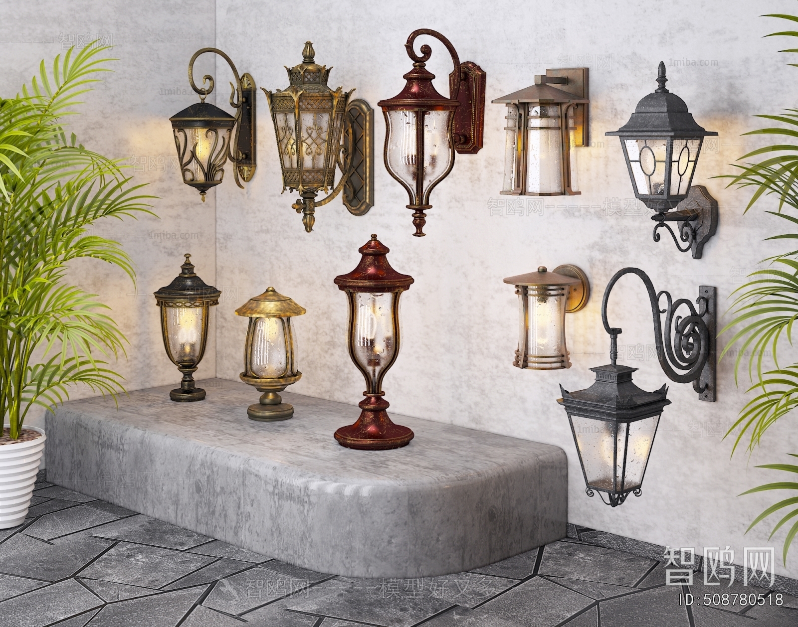 European Style Wall Lamp