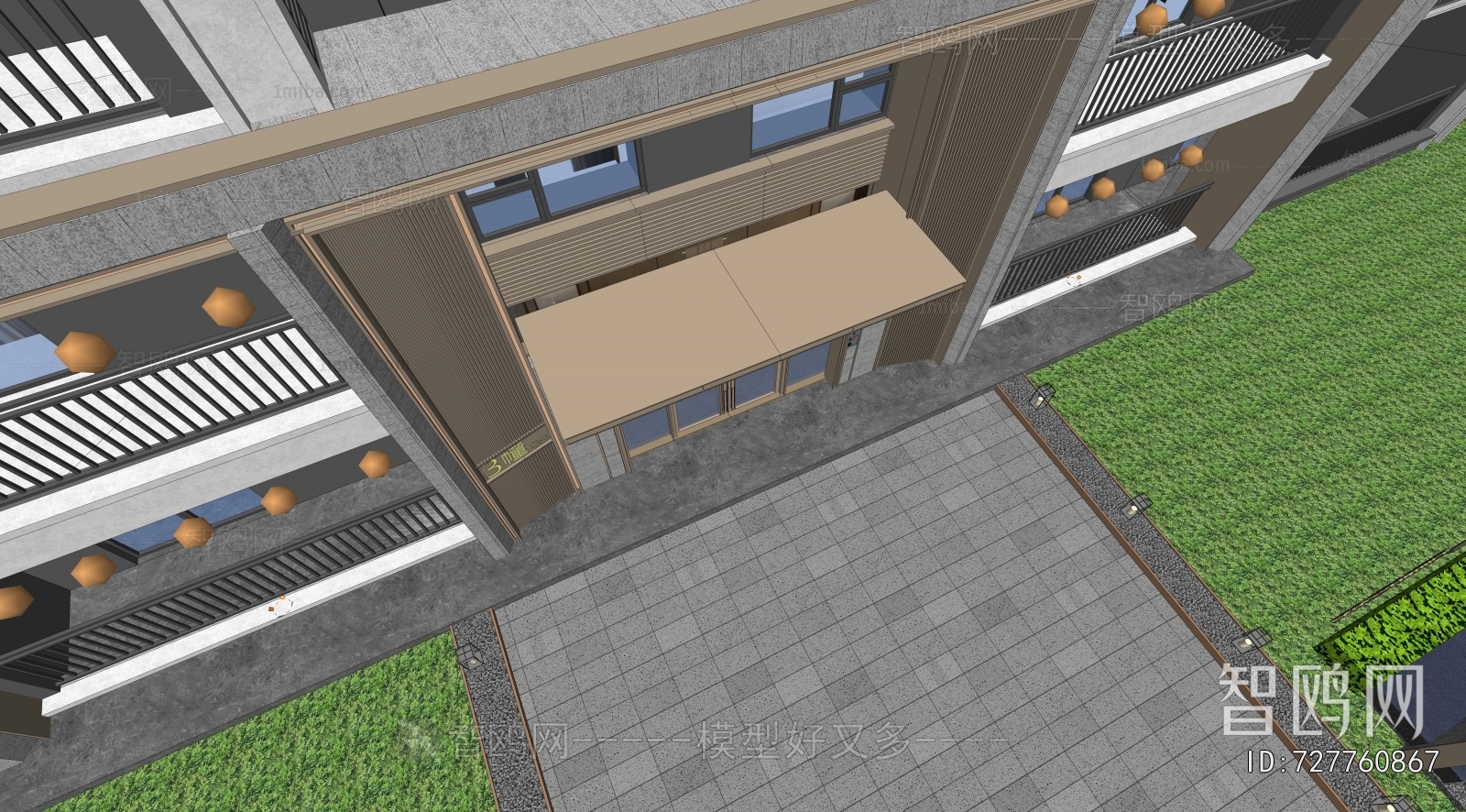 Modern Facade Element