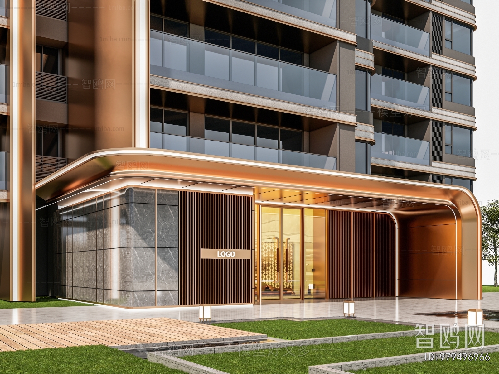 Modern Facade Element