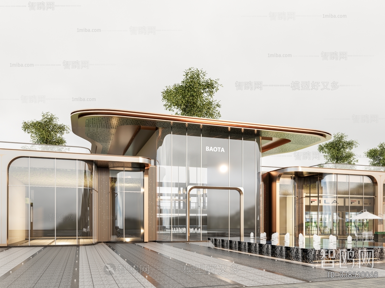 Modern Facade Element