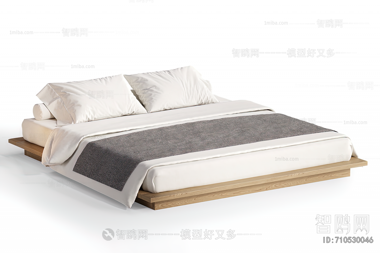 Japanese Style Double Bed