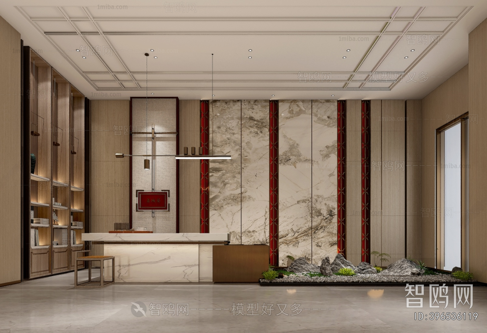 New Chinese Style Teahouse Tea House