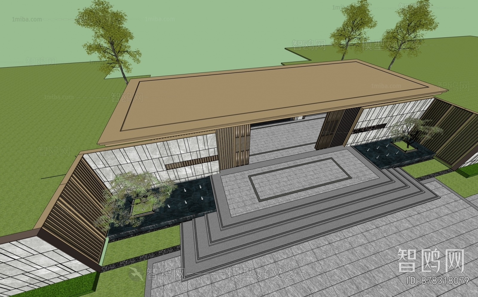 Modern Facade Element