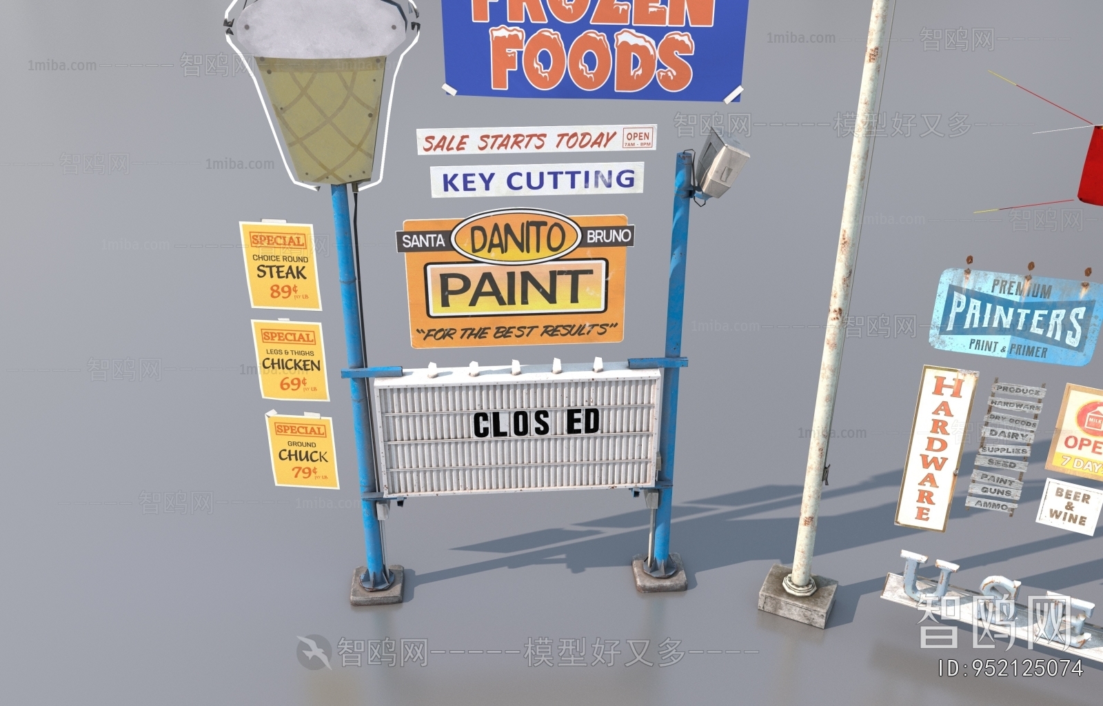 Modern Guide Board/bulletin Board