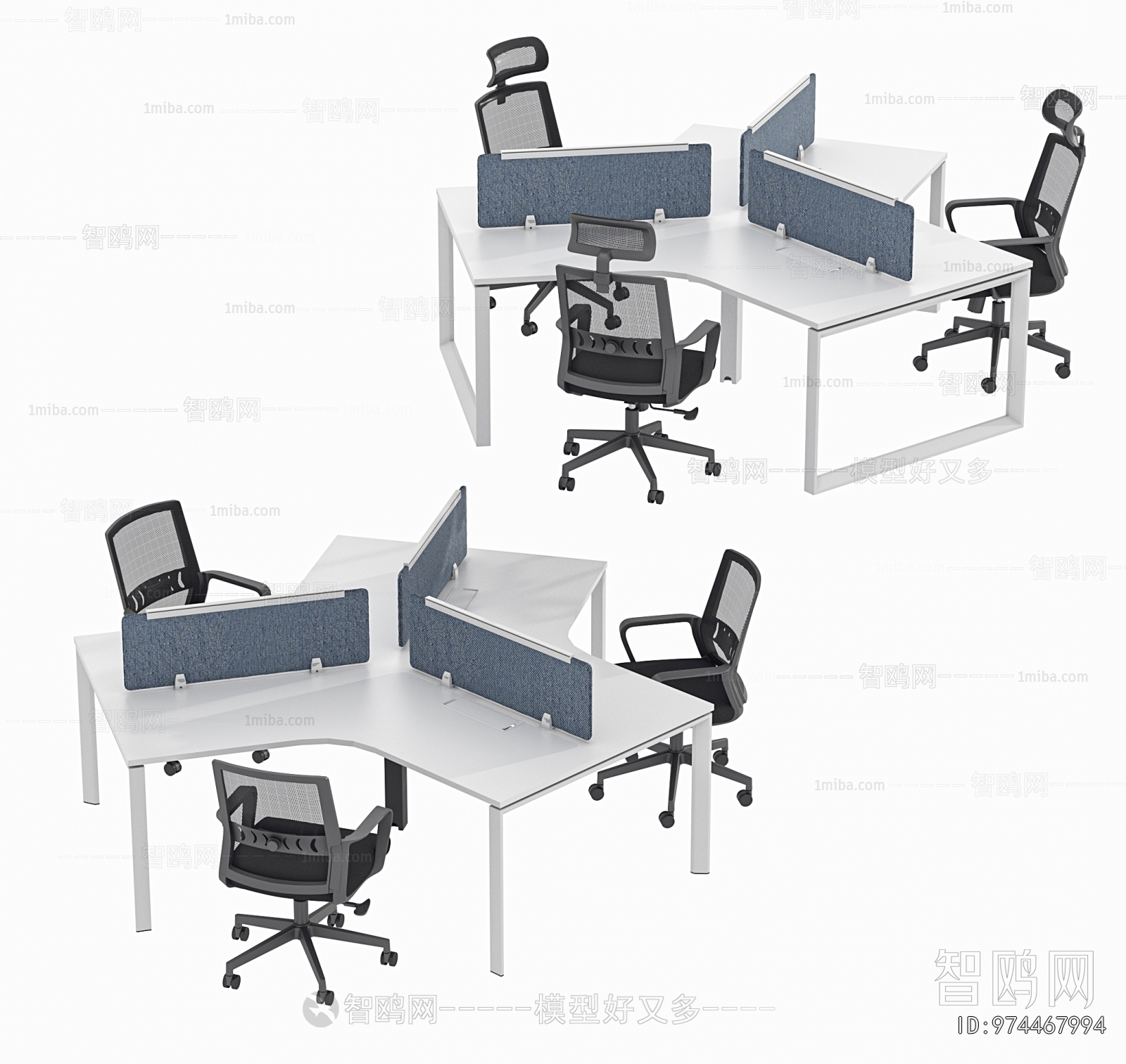 Modern Office Desk And Chair