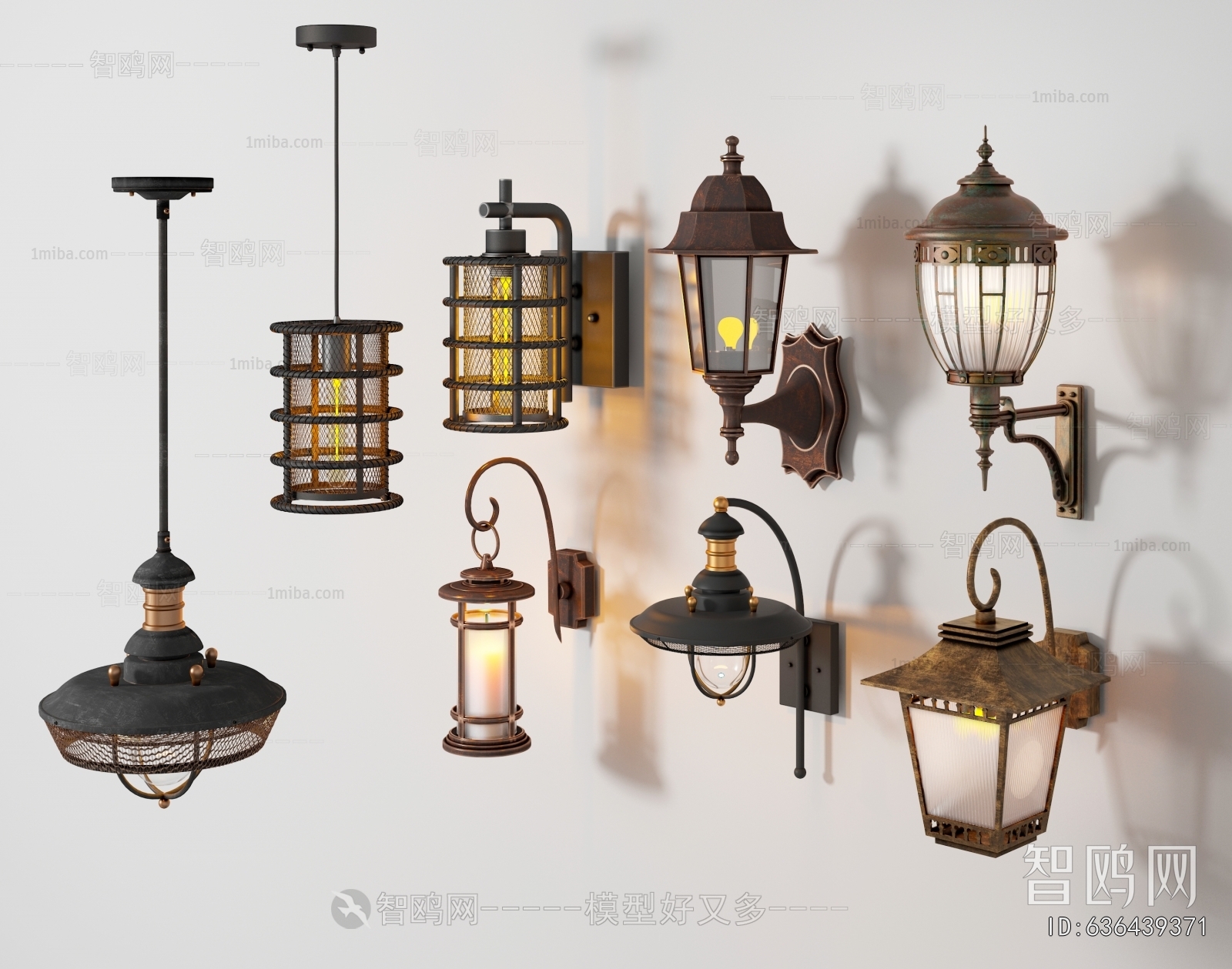 European Style Wall Lamp