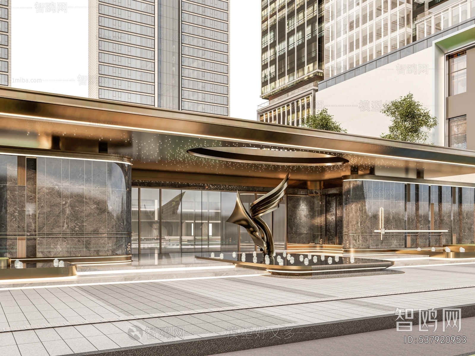 Modern Facade Element