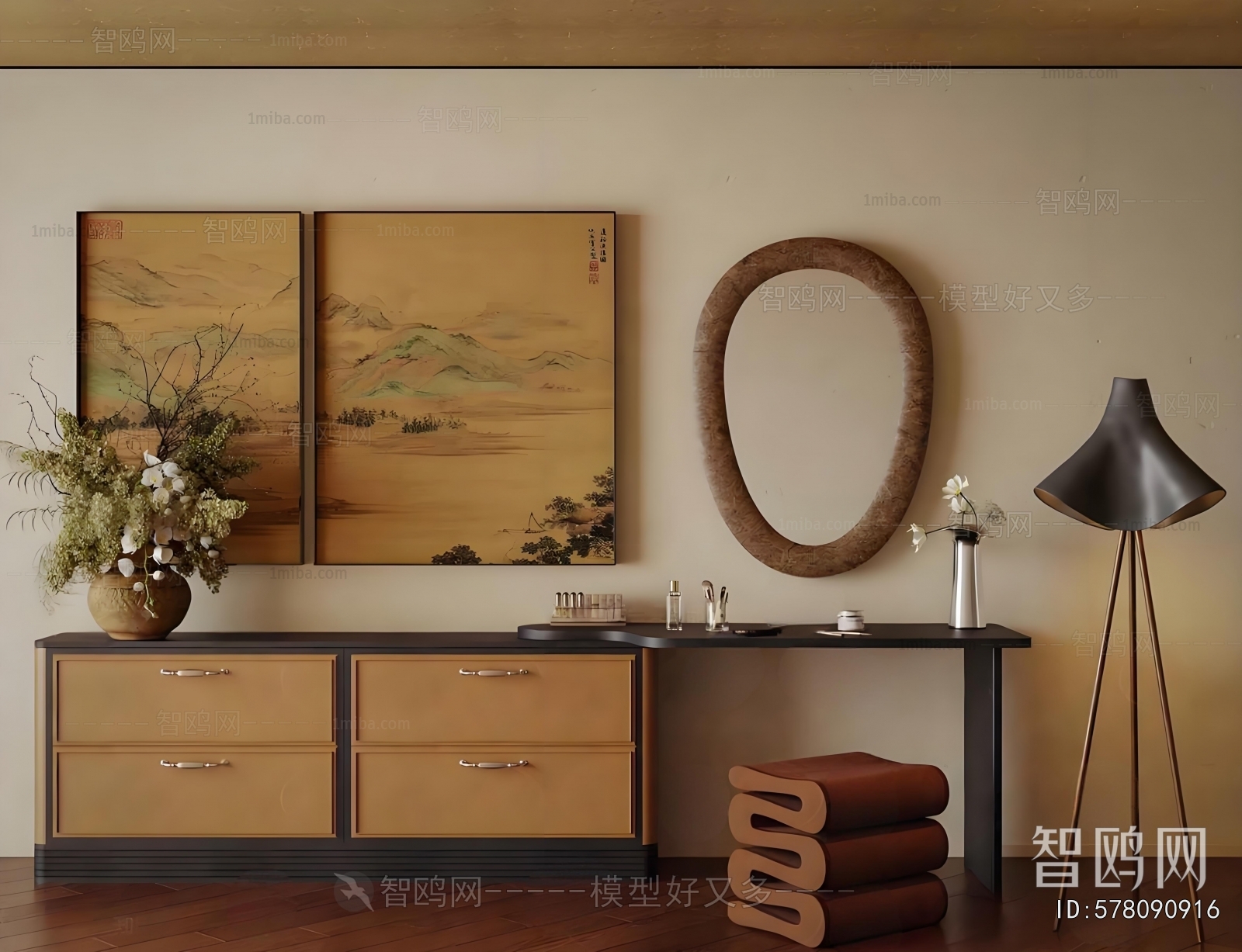 New Chinese Style Dresser