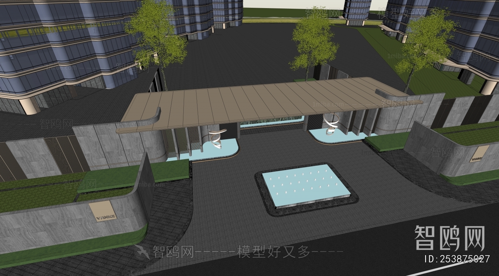 Modern Facade Element