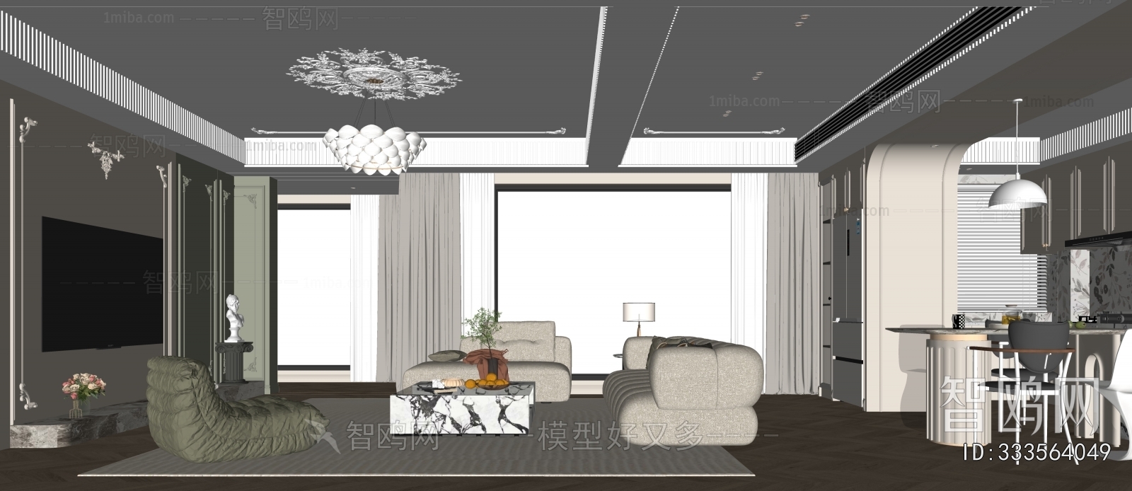 French Style A Living Room