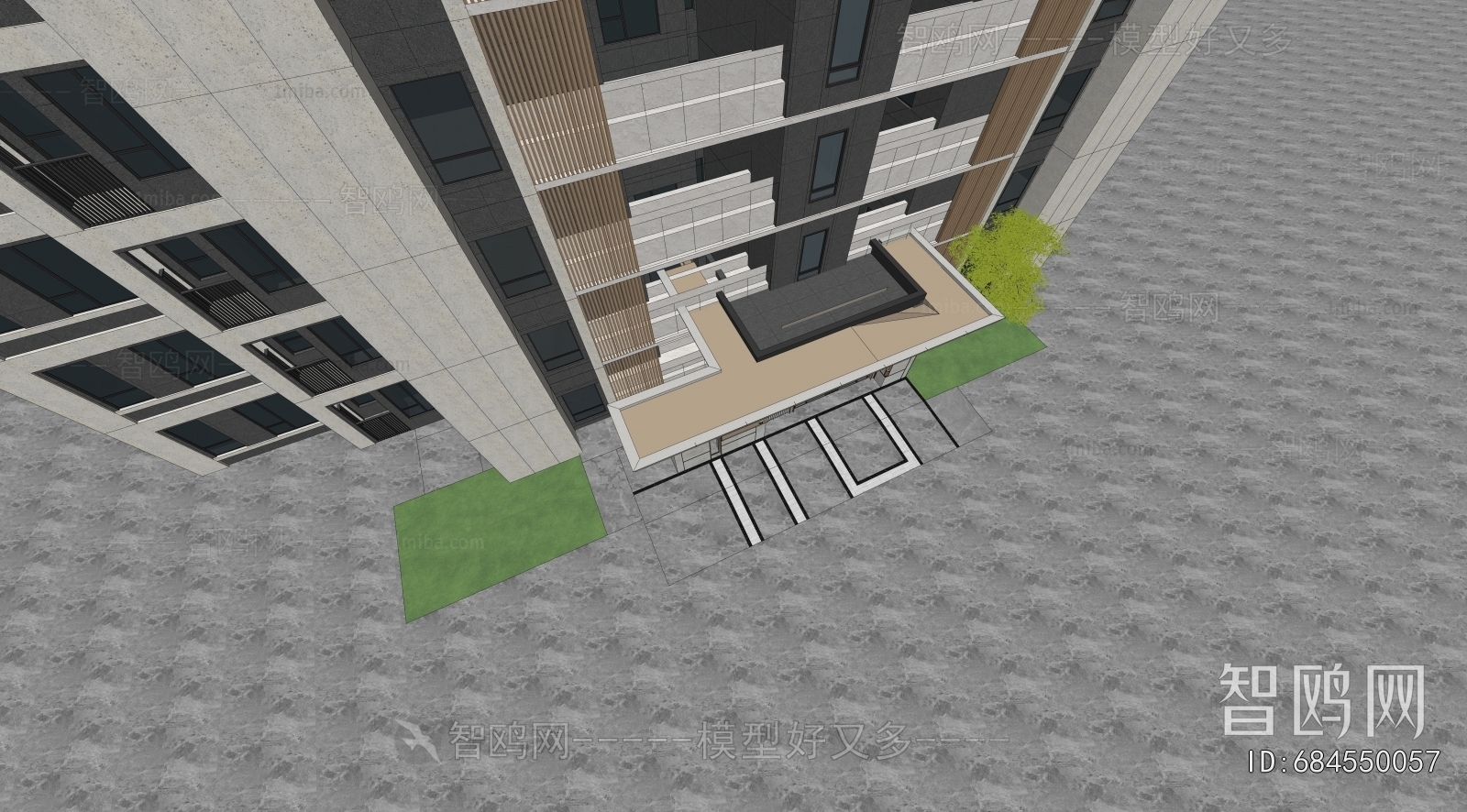 Modern Facade Element