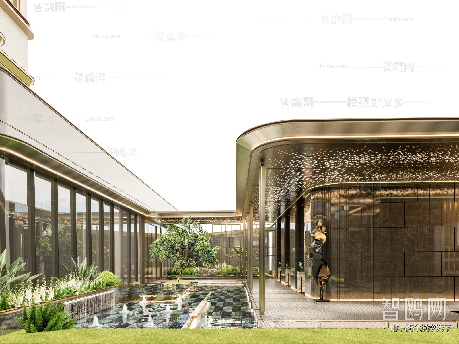 Modern Facade Element