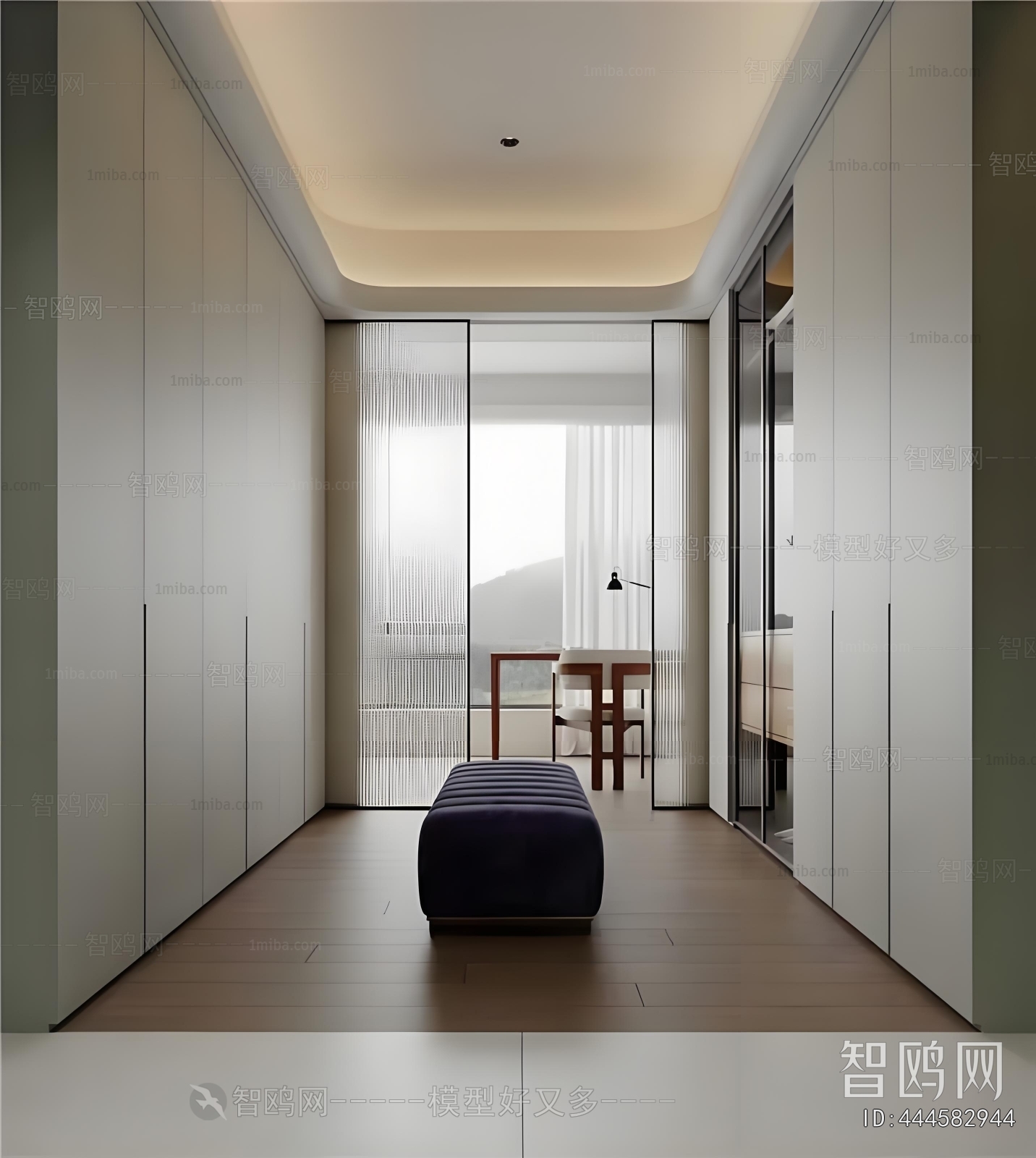 Modern Clothes Storage Area