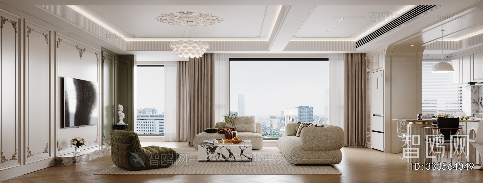 French Style A Living Room