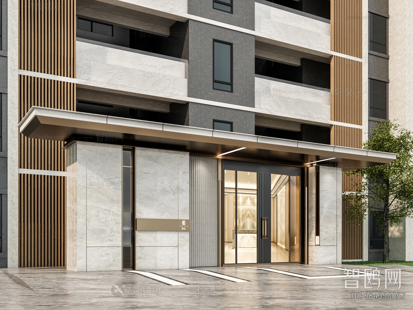 Modern Facade Element