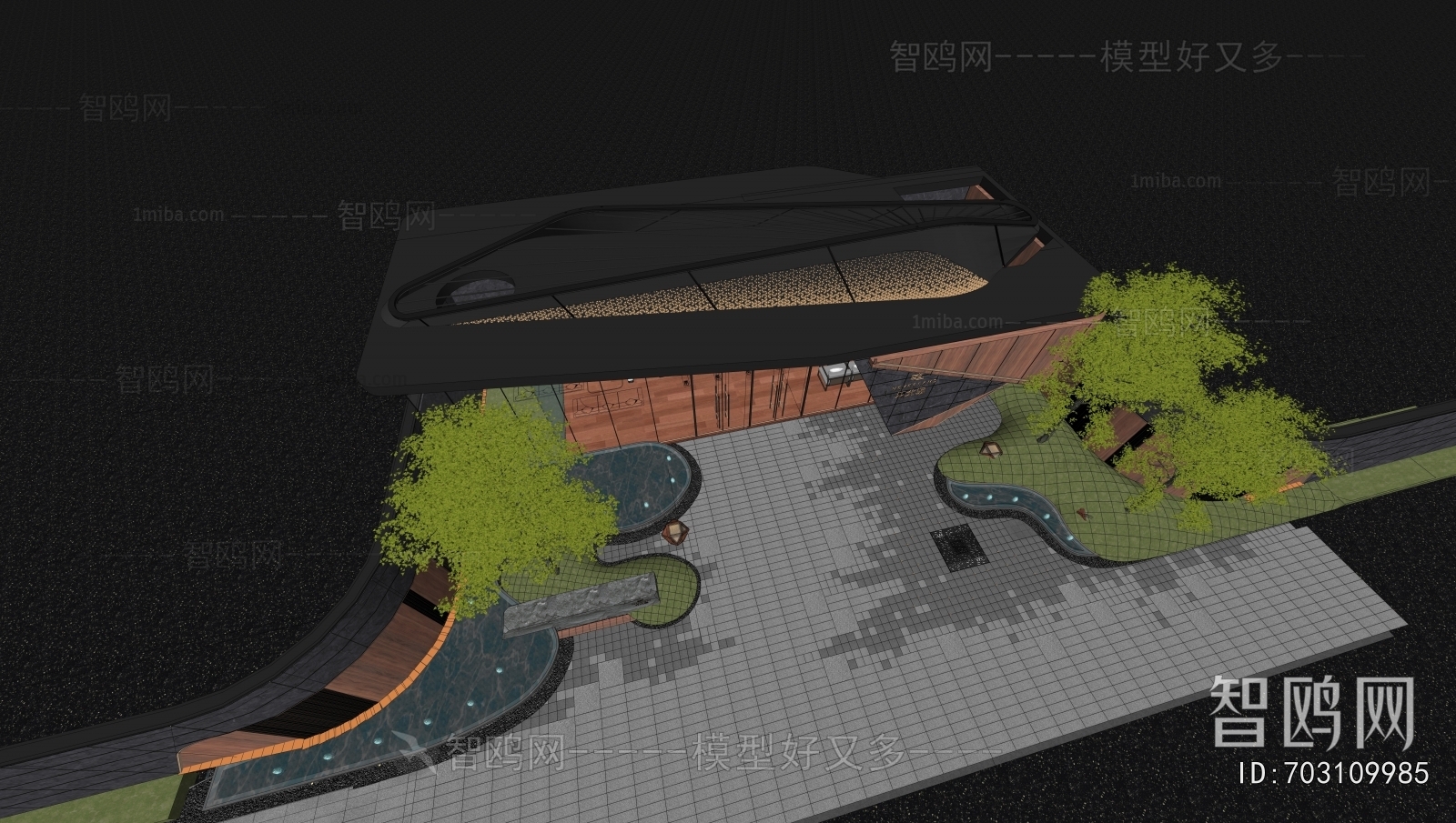 Modern Appearance Of Commercial Building