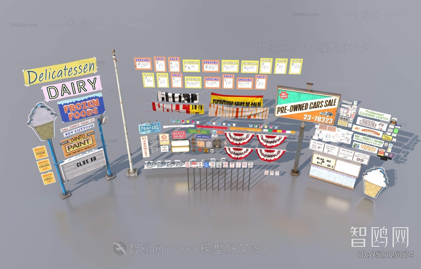 Modern Guide Board/bulletin Board