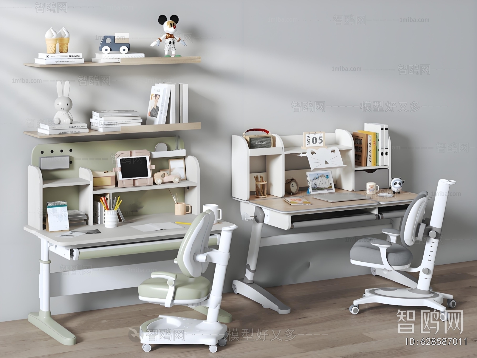 Modern Computer Desk And Chair