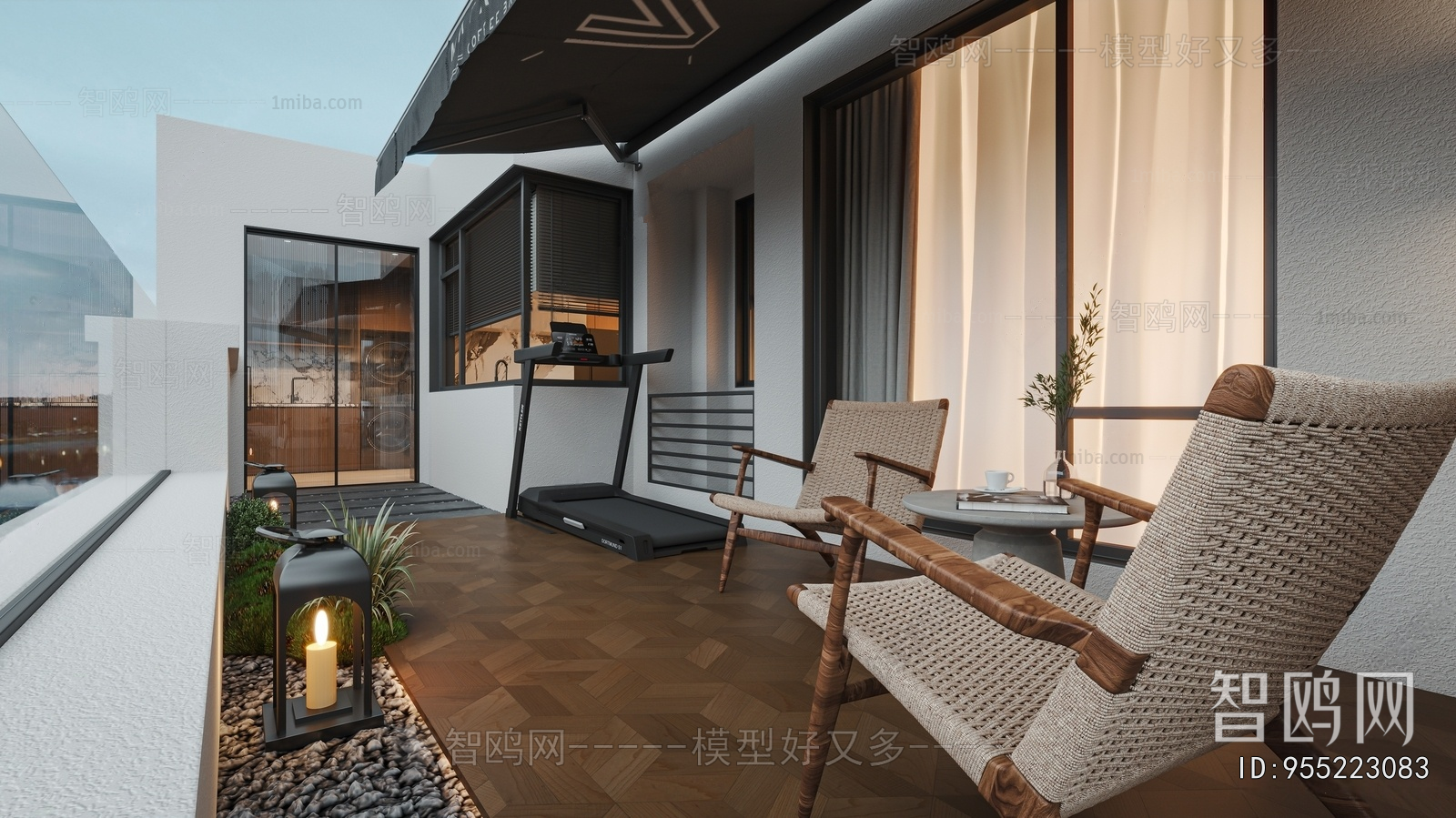 Modern Leisure Balcony