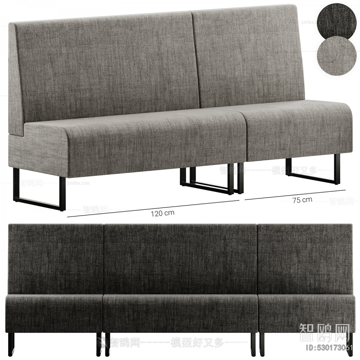 Modern Three-seat Sofa