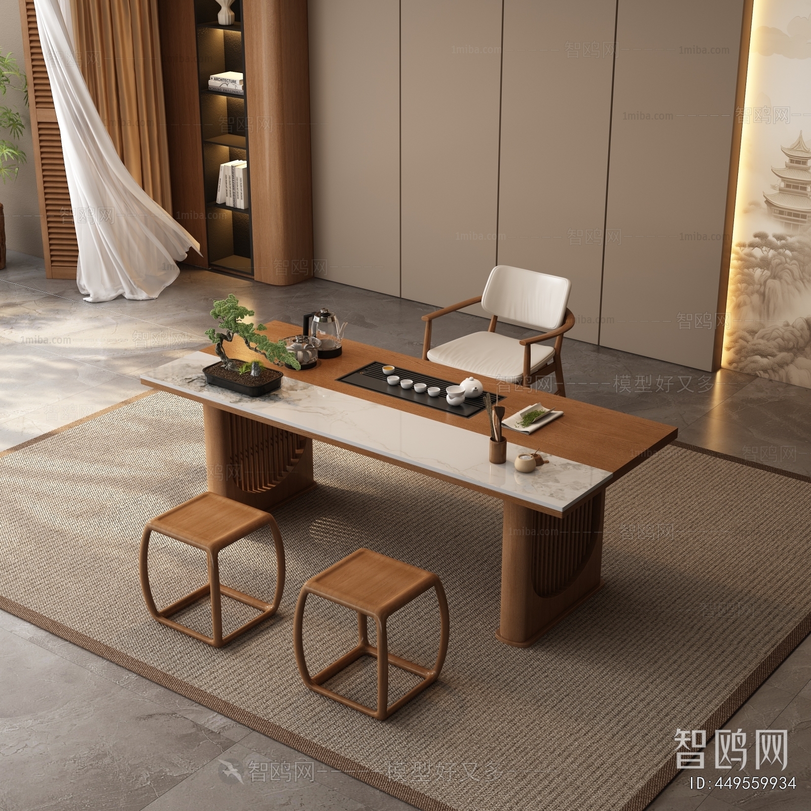 New Chinese Style Tea Tables And Chairs