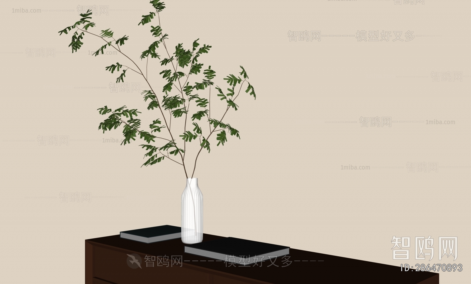 Modern Aquatic Green Plant