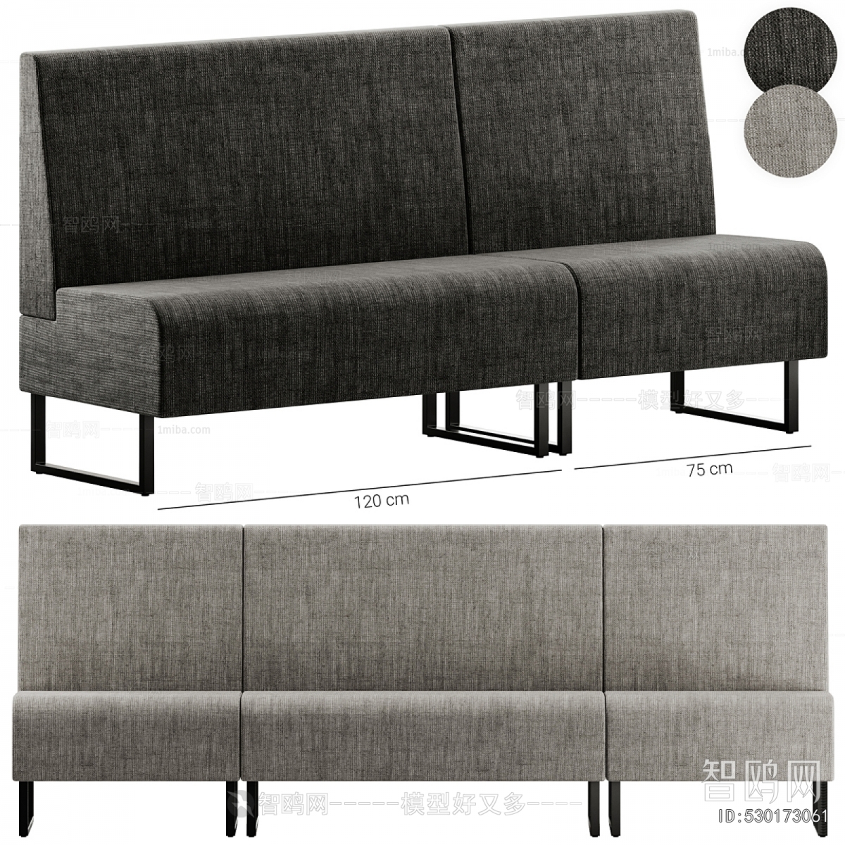 Modern Three-seat Sofa