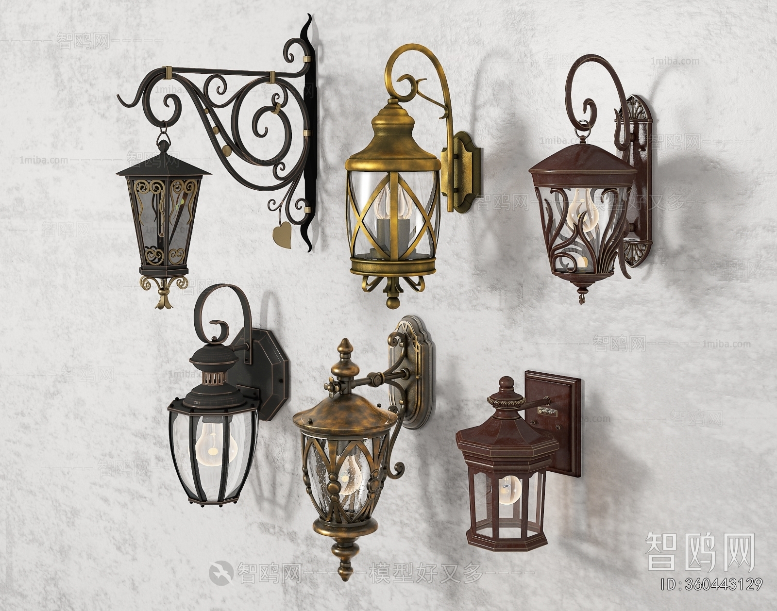 European Style Wall Lamp