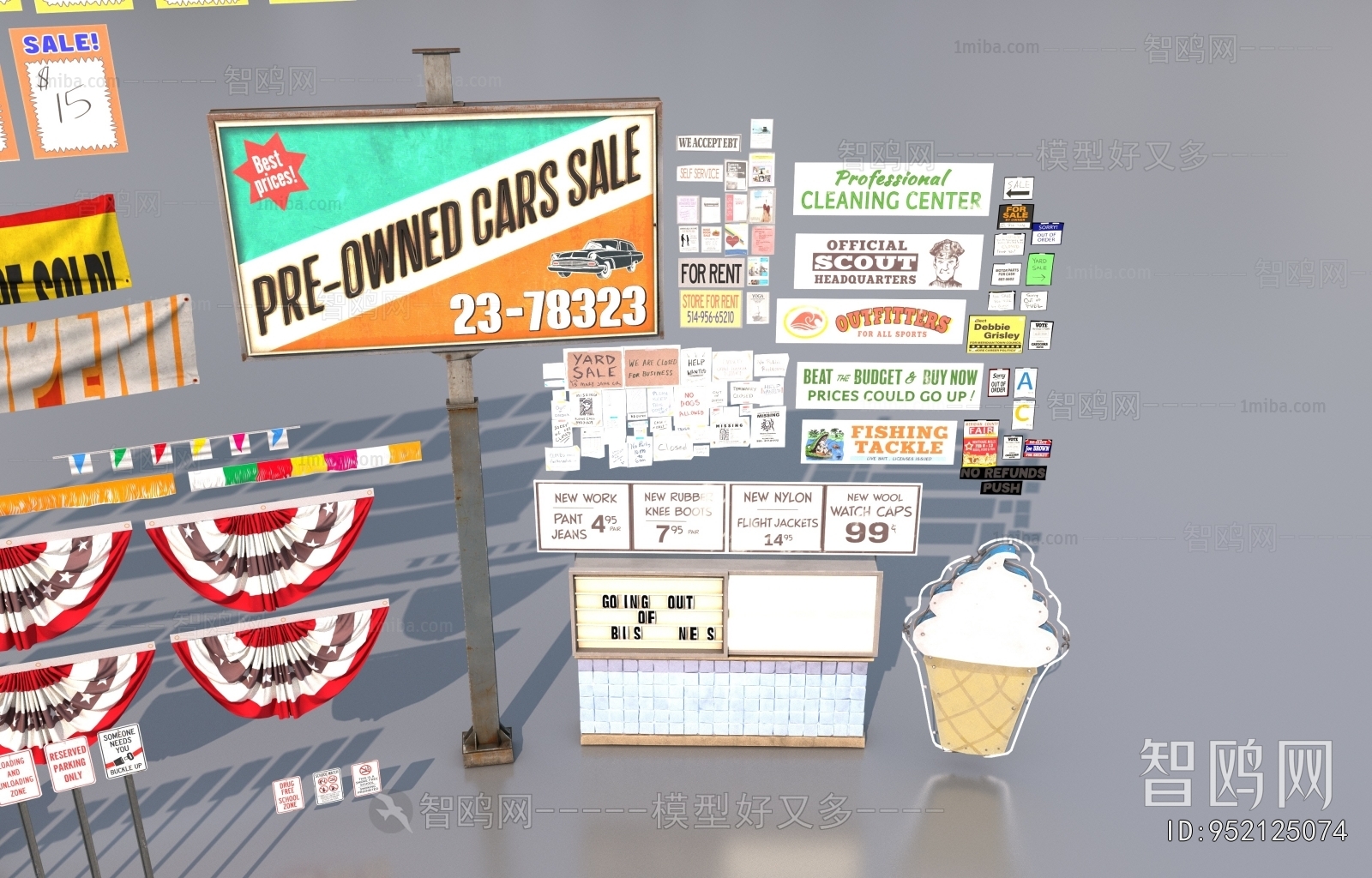 Modern Guide Board/bulletin Board