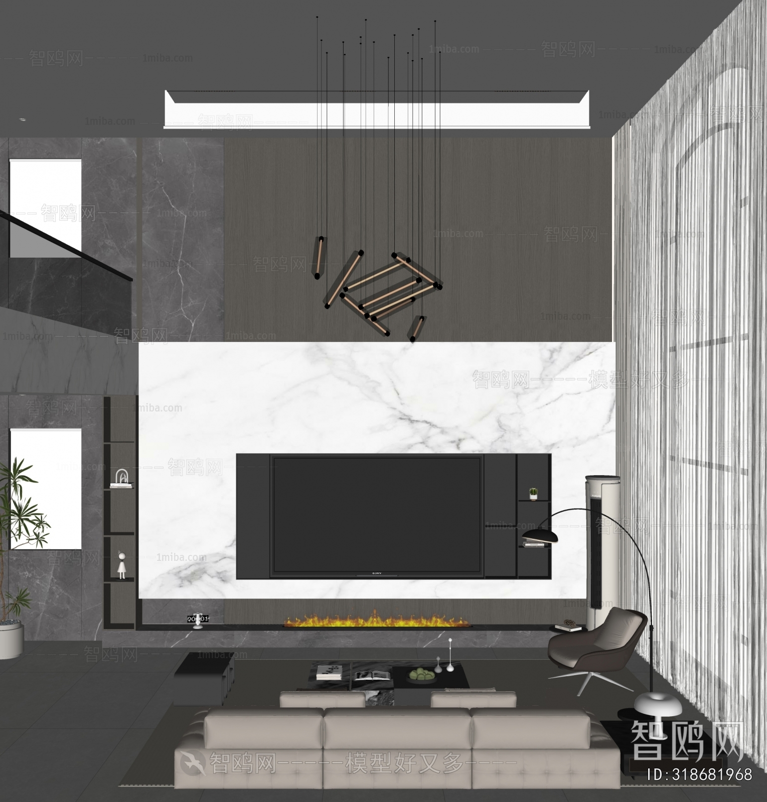 Modern A Living Room