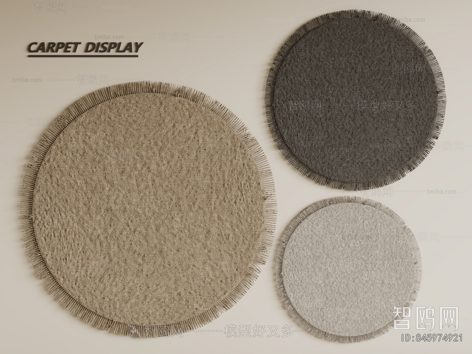 Modern Circular Carpet