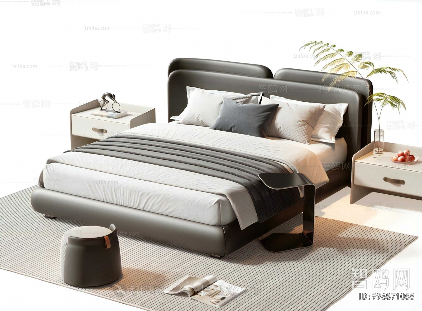 Modern Double Bed