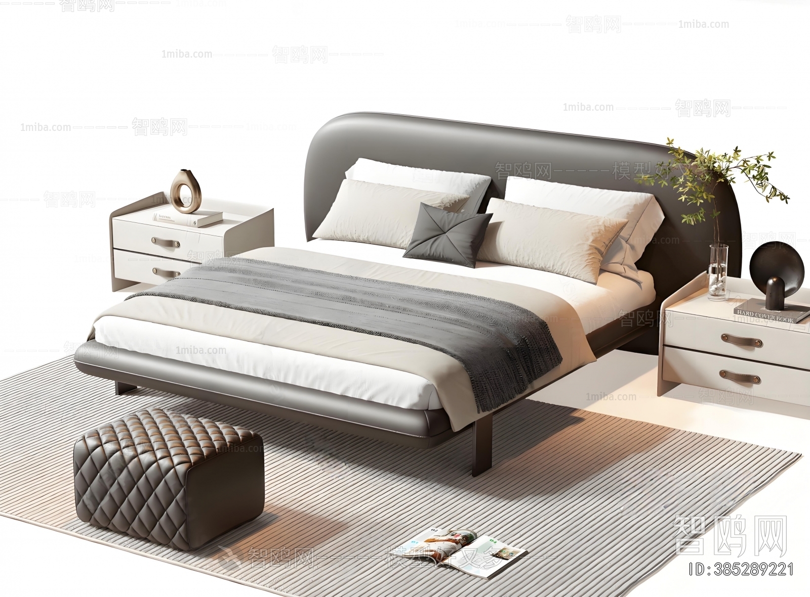Modern Double Bed