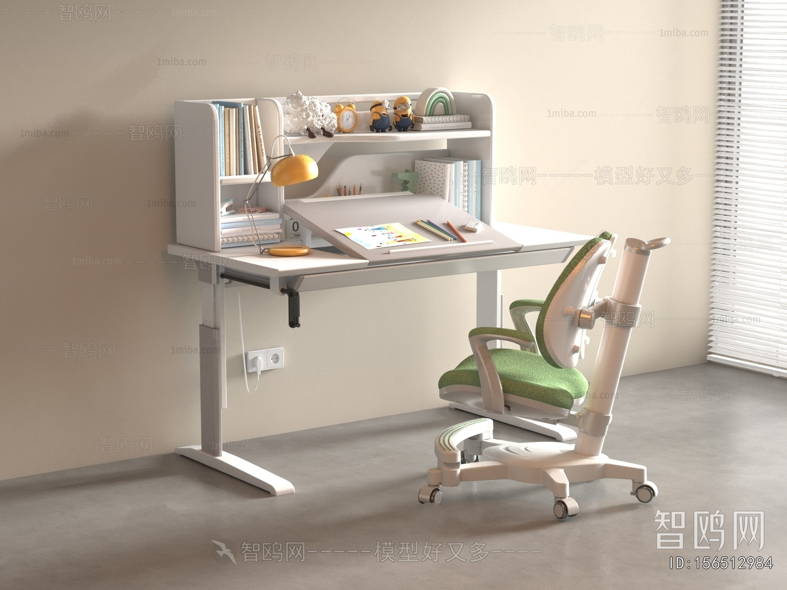 Modern Computer Desk And Chair