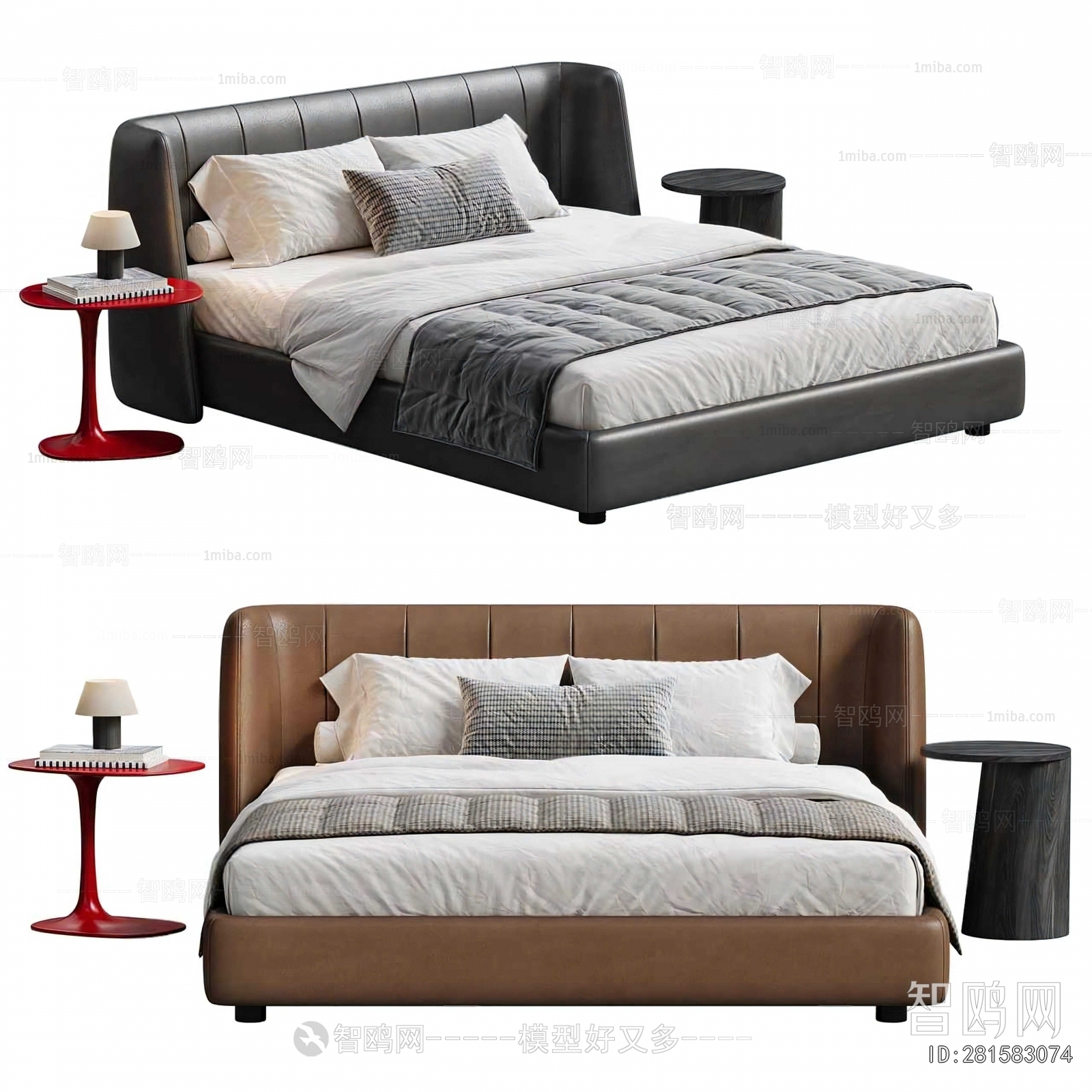 Modern Double Bed