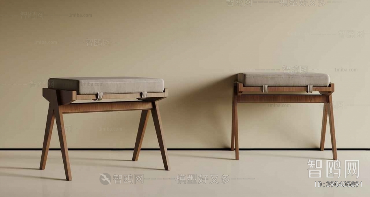 Modern Stool For Changing Shoes